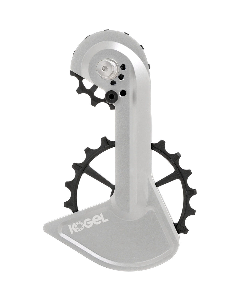 Shimano kogel derauilleurkooi oversized kolossos speed r9200 road grijs (raw)