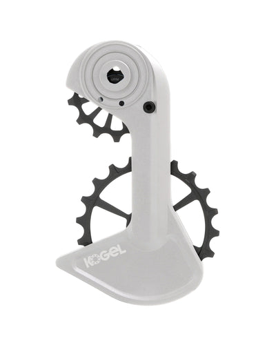 Sram kogel derauilleurkooi oversized kolossos speed red axs road grijs (raw)
