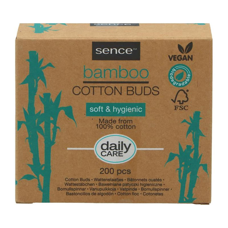 Sence bamboe wattenstaafjes 200pcs
