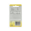 Yale 1065059 - hangslot 38mm alu zwart std | 6 stuks