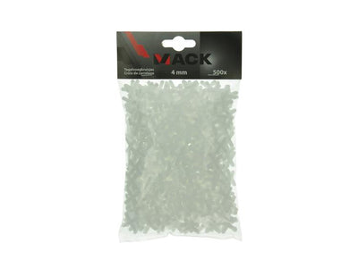Mack 1066056 - tegelvoegkruisjes 4mm 500st | 5 stuks