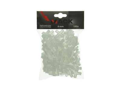 Mack 1066058 - tegelvoegkruisjes 8mm 100st | 5 stuks