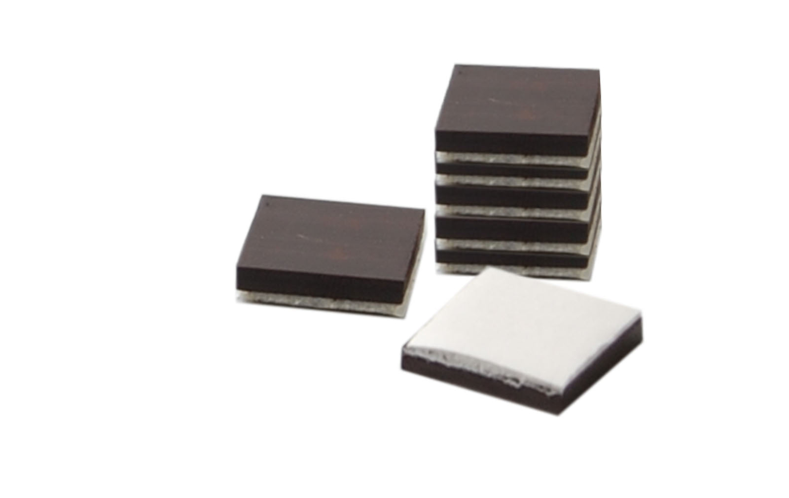 Vaessen creative • zelfklevende magneten vierkant 12stuks