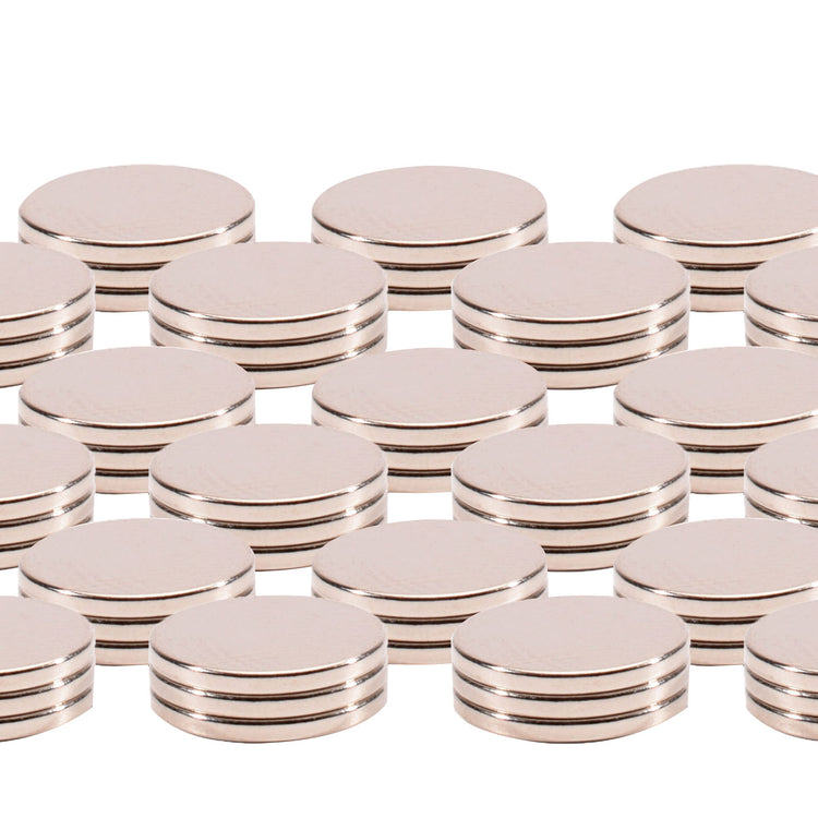 Vaessen creative • magneten ni35 supersterk ø10x1mm 72stuks