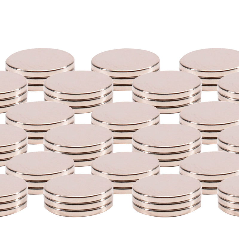 Vaessen creative • magneten ni35 supersterk ø10x1mm 72stuks