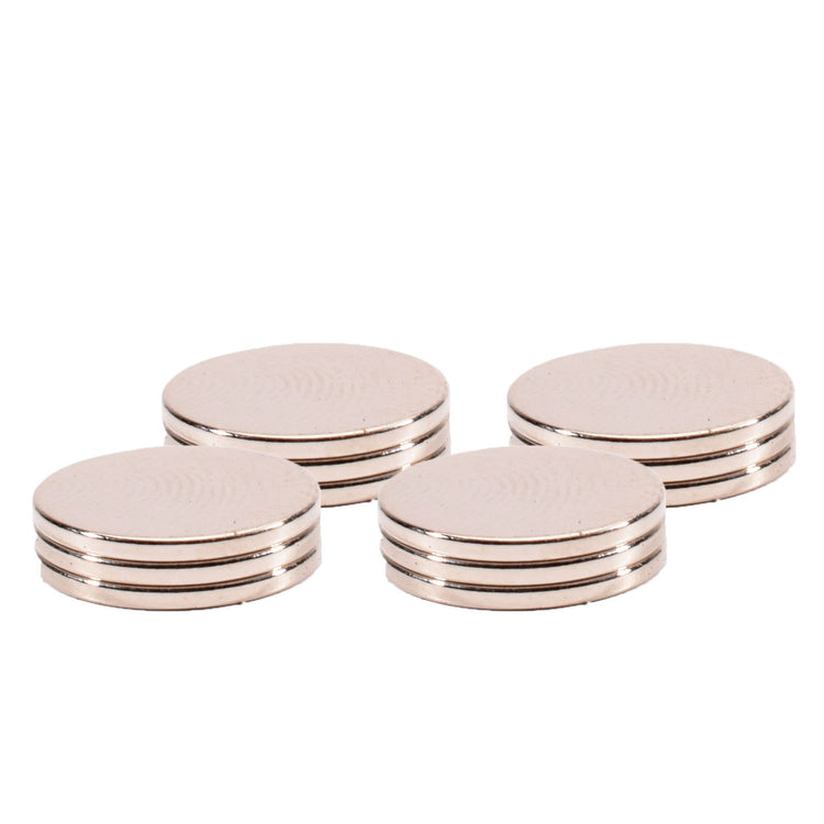 Vaessen creative • magneten ni35 supersterk ø12x1mm 12stuks
