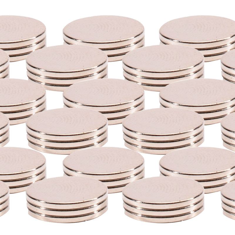 Vaessen creative • magneten ni35 supersterk ø12x1mm 72stuks