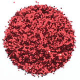 Vaessen creative • glitter 1mm rood - afbeelding 2