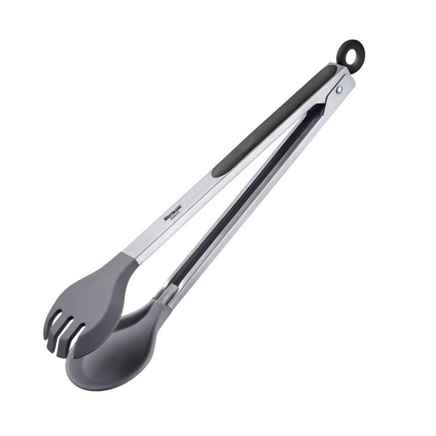 Westmark serveertang saladetang rond rvs siliconen maxi 32,5cm