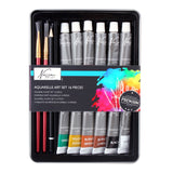 Nassau fine art aquarelverf met accessoires, 16dlg. - afbeelding 2