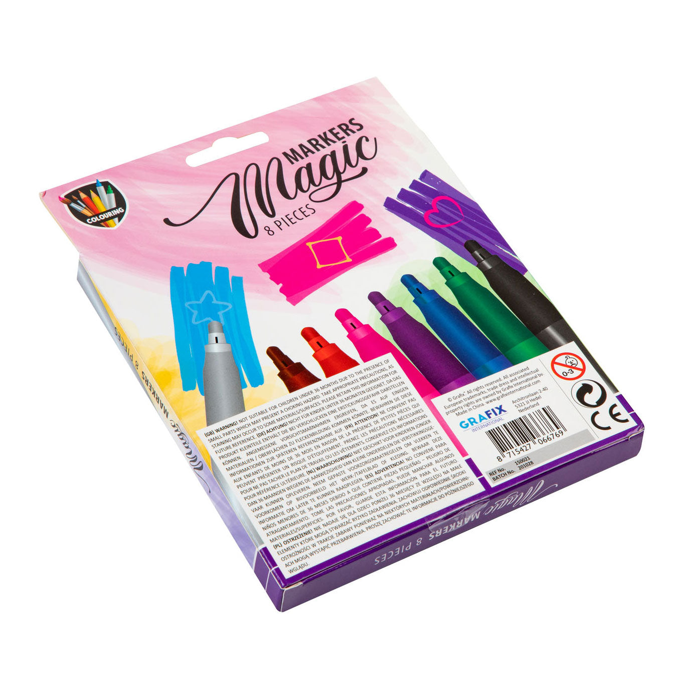 Creative craft group magische tover stiften, 8st.