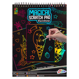 Grafix magisch scratch blok a4 - afbeelding 2