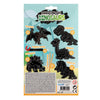 Grafix scratch set magneten dinosaurus, 10st.
