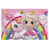 Creative craft group puzzel eenhoorn, 30st. - afbeelding 2