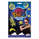 Creative craft group glow in the dark tattoos - blauw