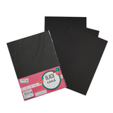 Creative craft group hobbykarton zwart a4, 10 vellen - afbeelding 3