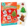 Creative craft group xmas diamond painting stickers, 12st.