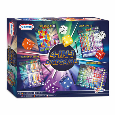 Creative craft group dobbelspellen combi-pack, 4-in-1