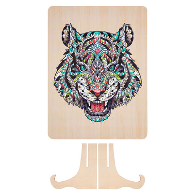 Creative craft group unieke houten puzzel tijger, 130st.