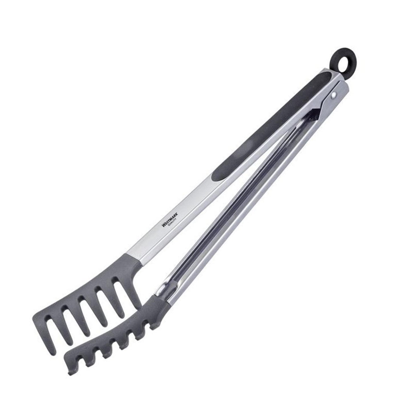 Westmark serveertang saladetang vork rvs siliconen maxi 32,5cm