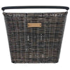 Basil Bremen Rattan Look KF - fietsmand - voorop - donkerbruin
