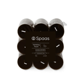 Spaas geurende clearlights blokverpakking x18 4,5u - twinkling touch | 4 stuks