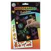 Creative craft group a5 kraskaarten glitter regenboog - 4 kraskaarten