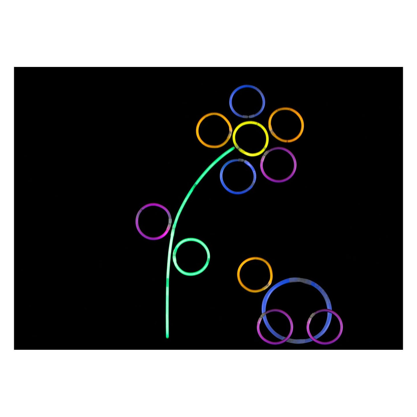 Grafix glowsticks 15 stuks in tube | 24 stuks
