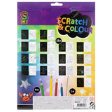 Grafix knutselset scratch en kleuren a4 - afbeelding 2