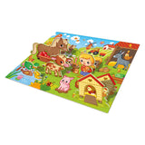 Grafix 3d vloerpuzzel boerderij, 55st. - afbeelding 3