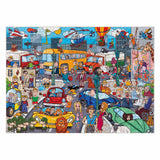 Grafix Legpuzzel Comic Verkeersdrukte, 1000st. - afbeelding 2