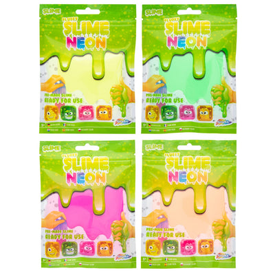Grafix neon fluffy slijm