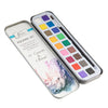 Nassau fine art nassau aquarel verfset, 18 kleuren