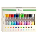 Nassau fine art nassau acrylverf basis en pastelkleuren, 24x22ml - afbeelding 1