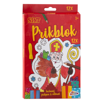 Sinterklaas Prikblok met 12 sheets