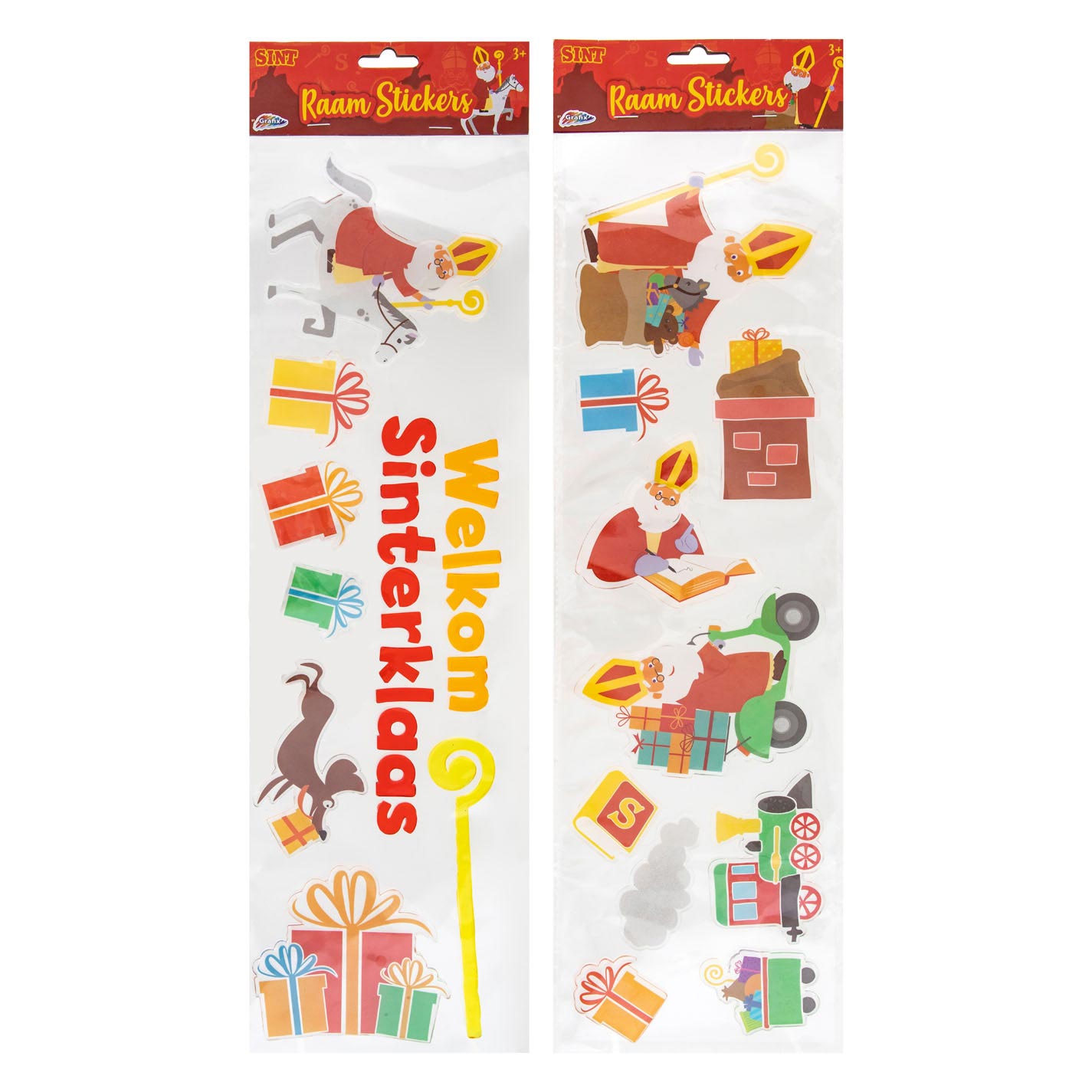 Sinterklaas Raamstickers