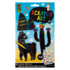 Creative craft group maak je eigen scratch art jongen