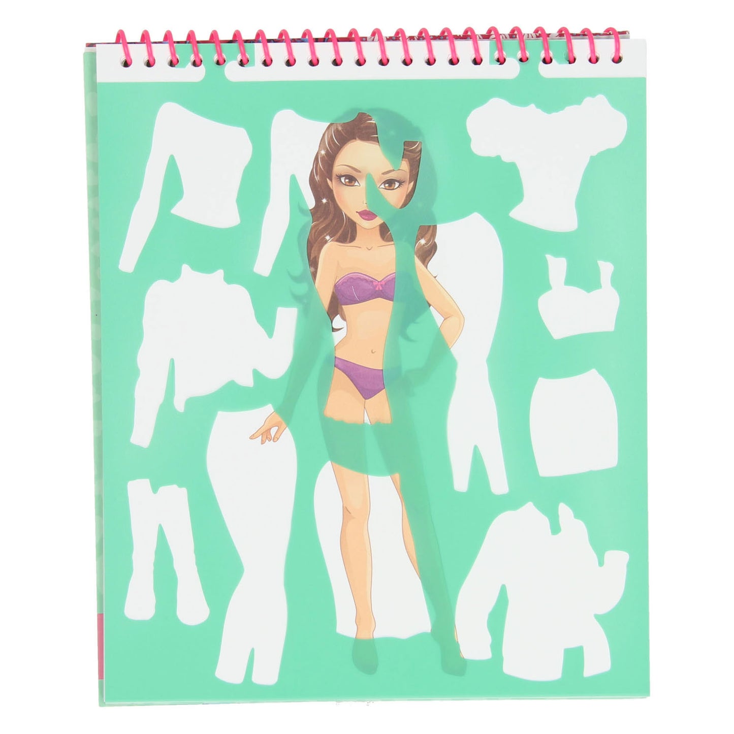 Besties Fashion Design Kleur- en Stickerboek