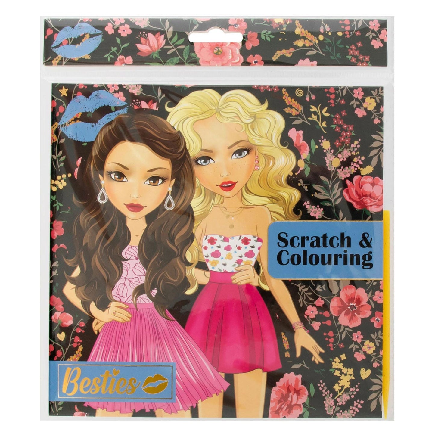 Grafix besties scratch- kleurboek