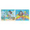 Grafix glitterpuzzel set zeemeermin, 2x24st.