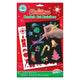Grafix scratchkunst regenboog kerst