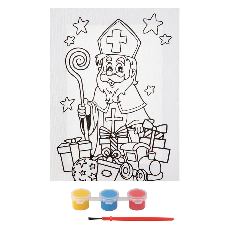 Grafix canvas schilderij sinterklaas