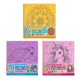 Creative craft group schilderen op nummer glitter canvas, 9dlg.