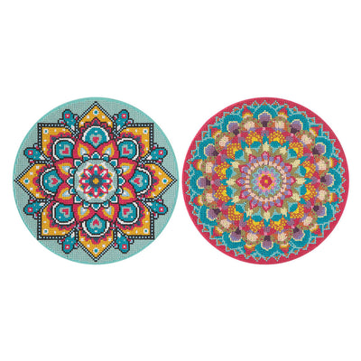 Creative craft group diamond painting mandala canvas, 30cm