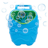 Grafix bubble machine - draagbare bellenblaasmachine voor kinderen met bubble solution inbegrepen - honderden bubbels in verschillende maten en vormen - geschikt voor 5 jaar en ouder - perfect voor feestjes en buitenplezier - afbeelding 3