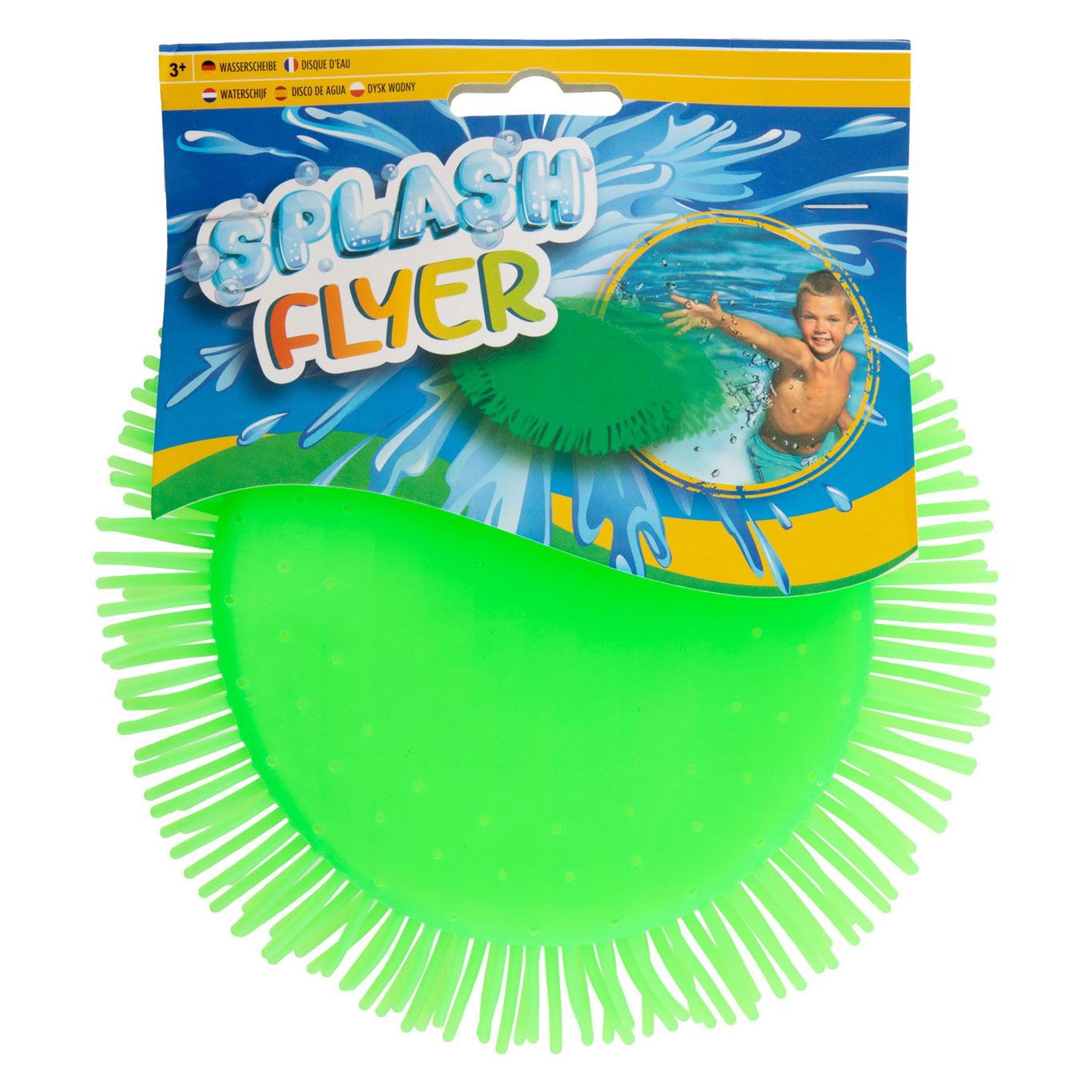 Creative craft group splash flyer frisbee, 17cm