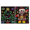 Creative craft group xmas holografische stippen stickerset