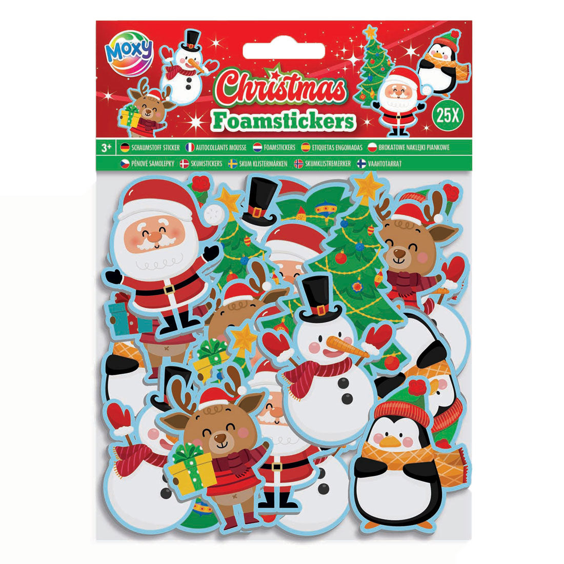 Creative craft group xmas foam stickers