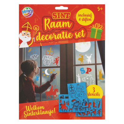 Creative craft group sint raamdecoratie set