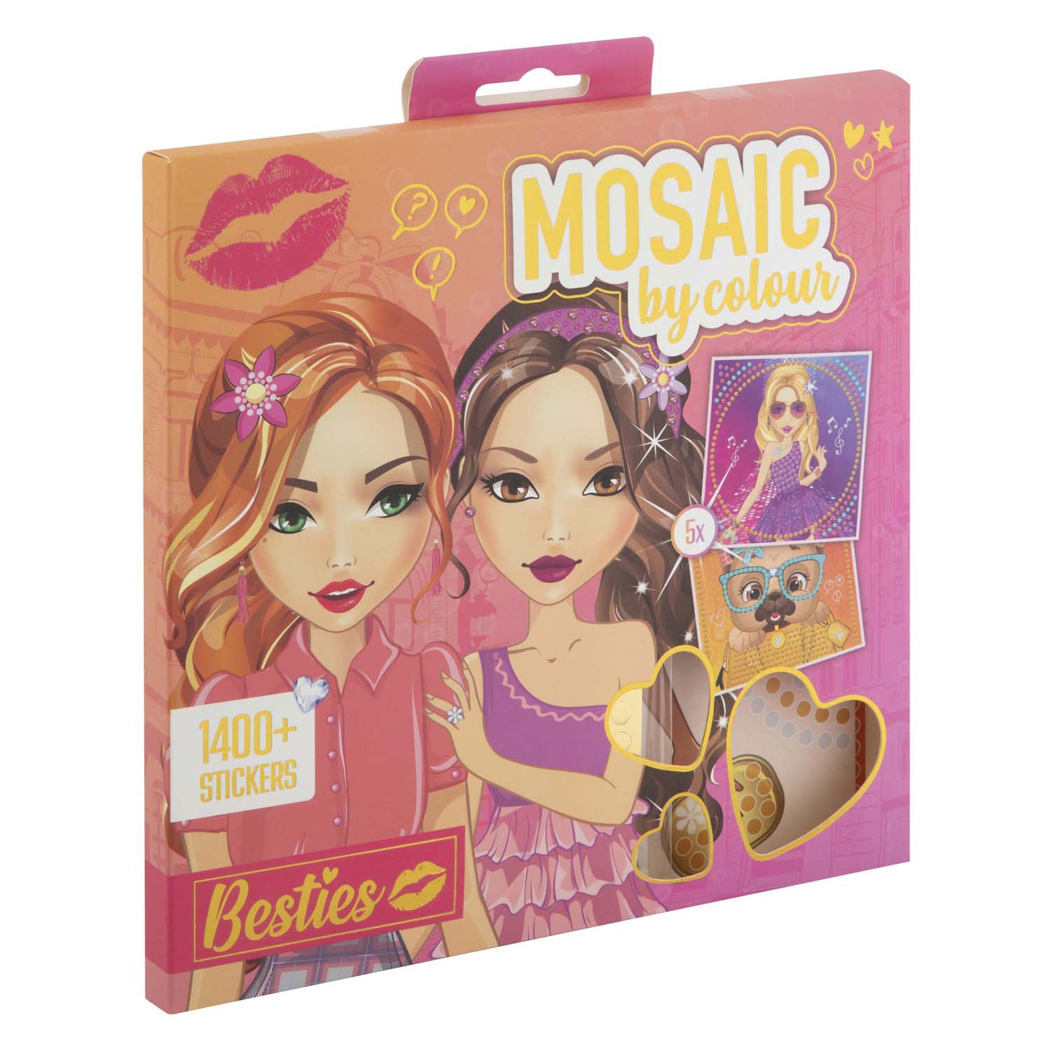 Creative craft group besties mozaiek op kleur 1400+ stickers